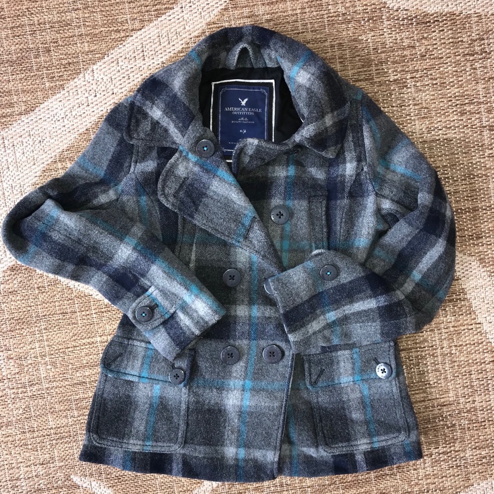 American Eagle Wool Pea Coat